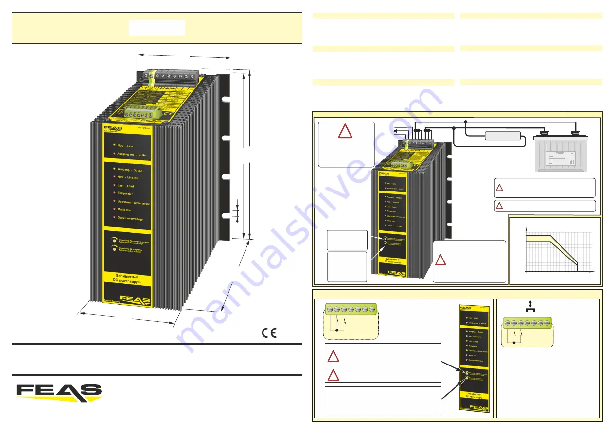 FEAS SNT130 Operating Instructions Manual Download Page 1