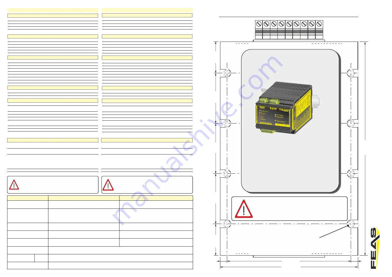 FEAS SNT140 Operating Instructions Manual Download Page 6