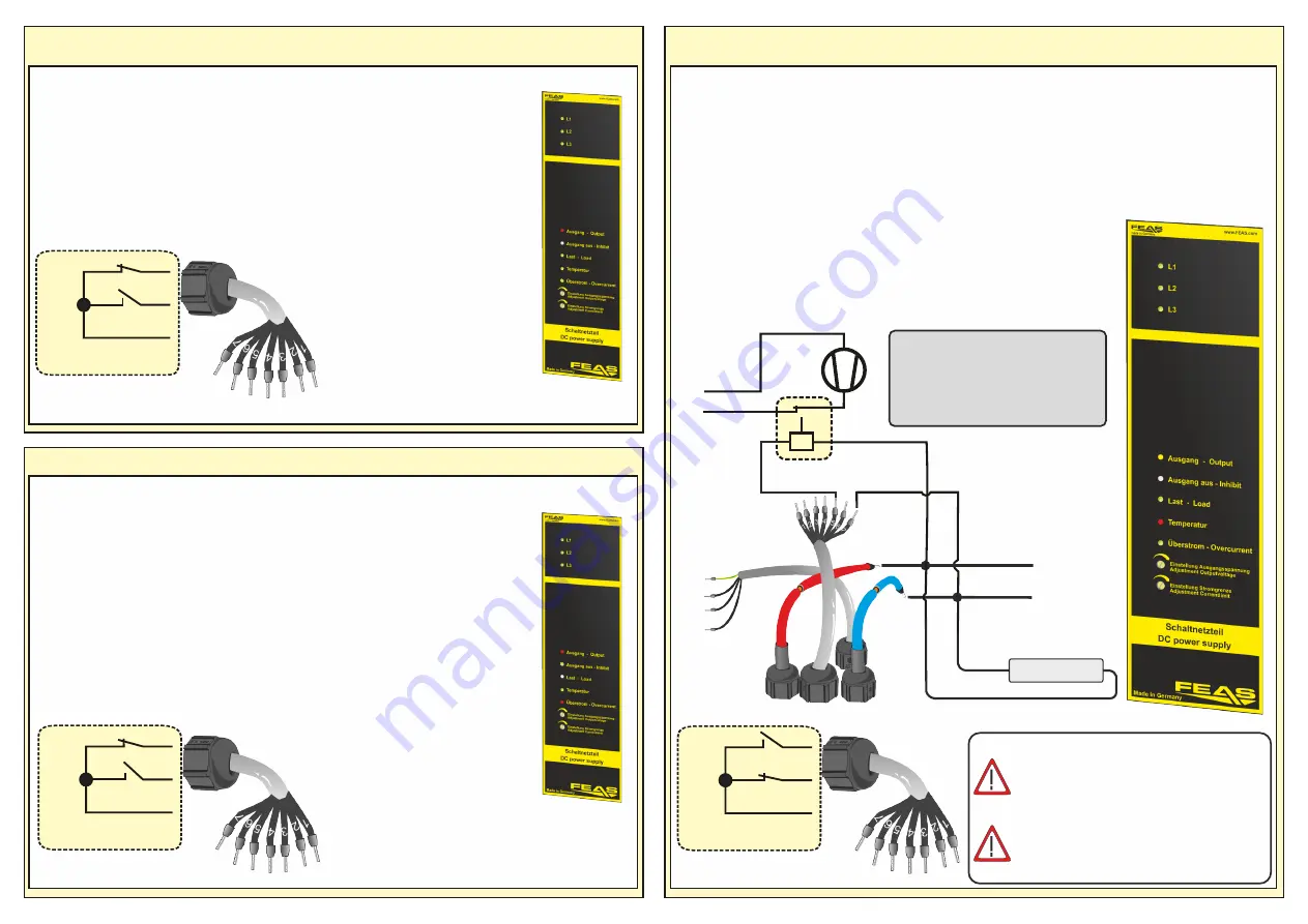 FEAS SNT150-K Operating Instructions Manual Download Page 3