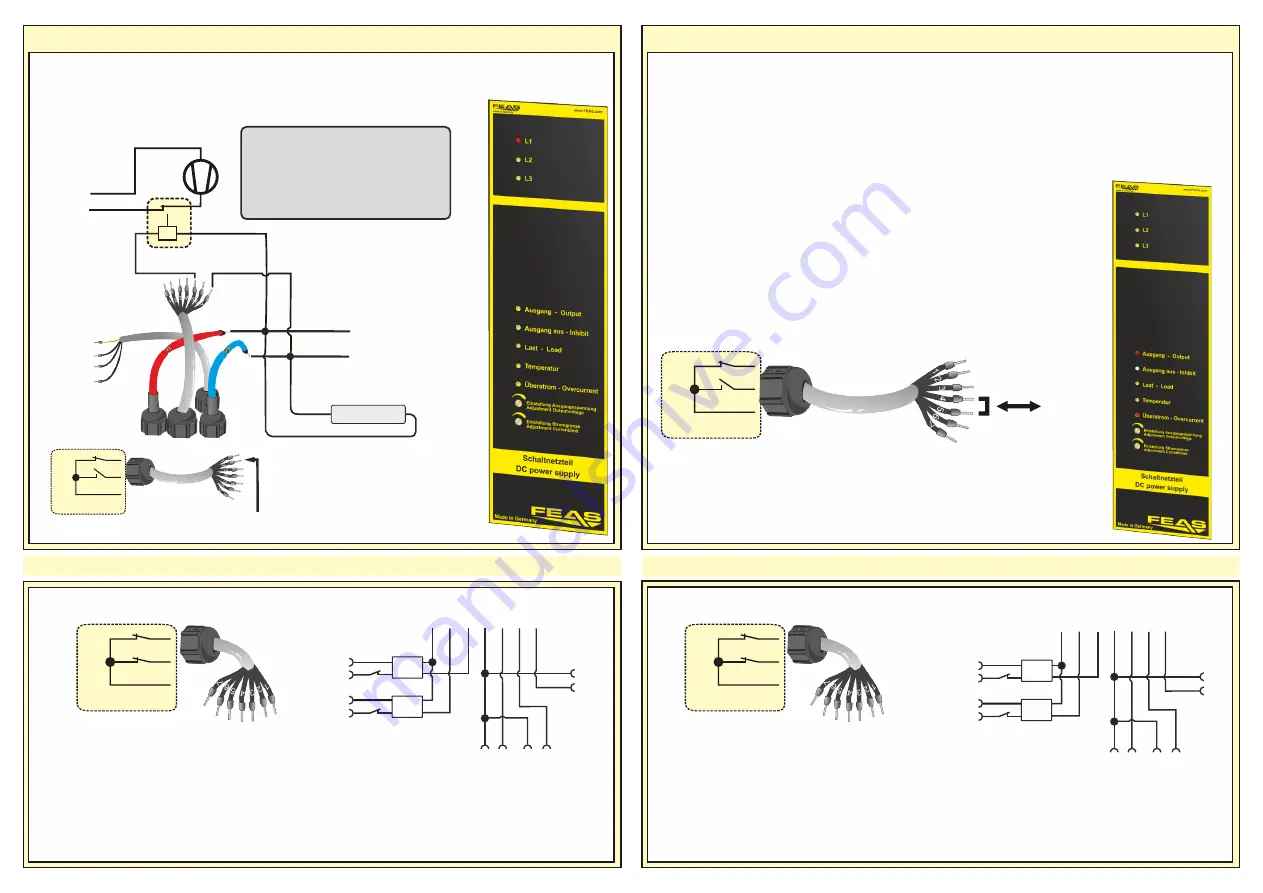 FEAS SNT150-K Operating Instructions Manual Download Page 4