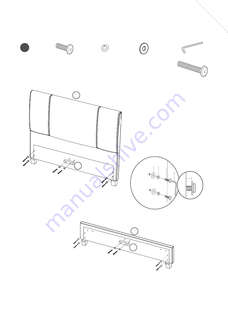 feather&black Lymington Ottoman Bed Double Quick Start Manual Download Page 6