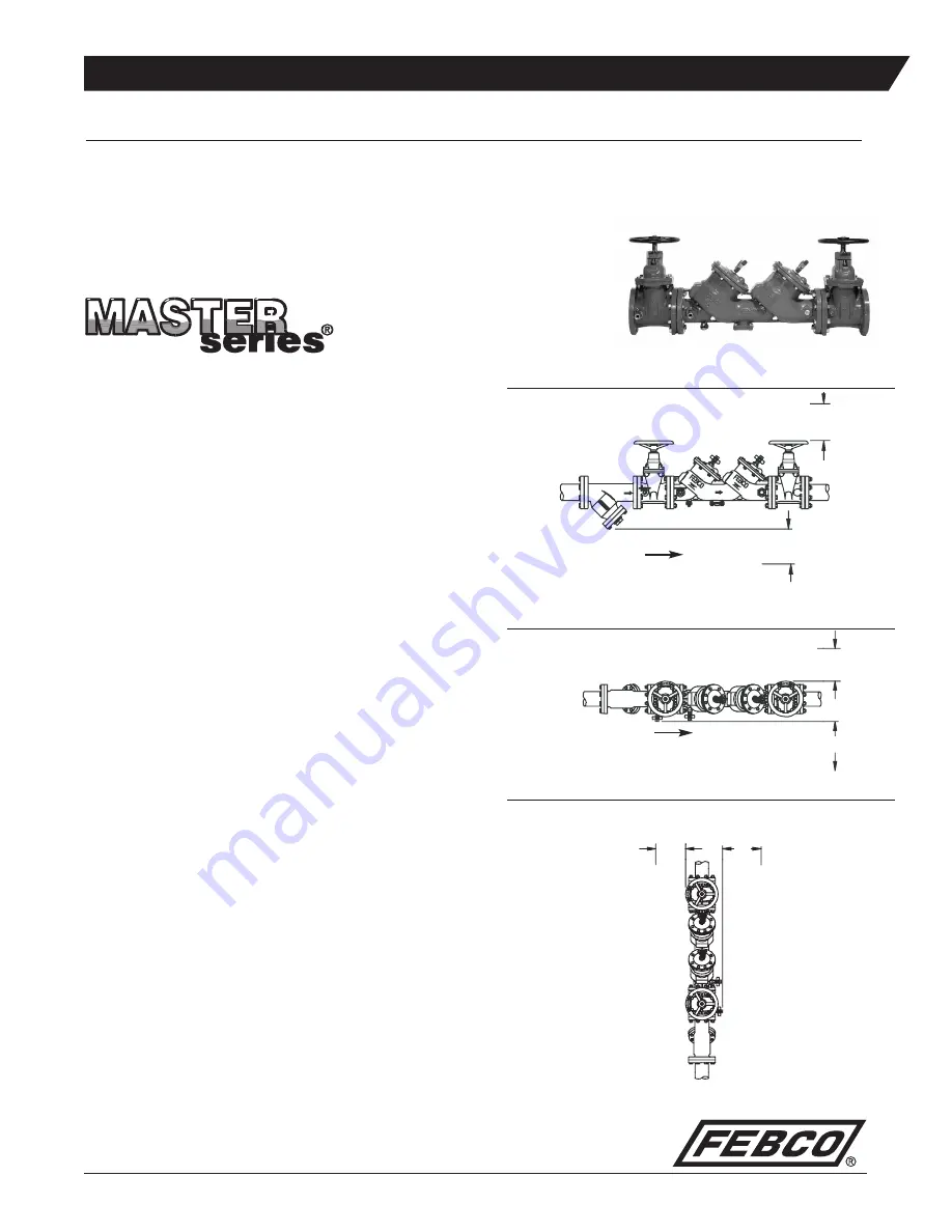 Febco 850 Series Installation Instructions Download Page 1