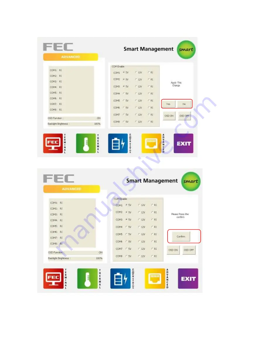 FEC AerPOS AP-3617 System Manual Download Page 48