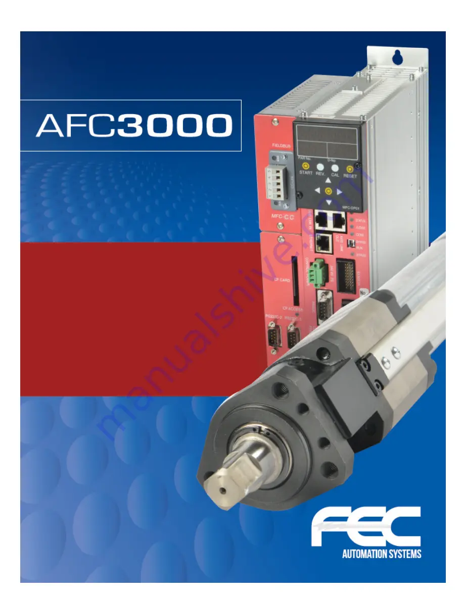 FEC AFC3000 Manual Download Page 1