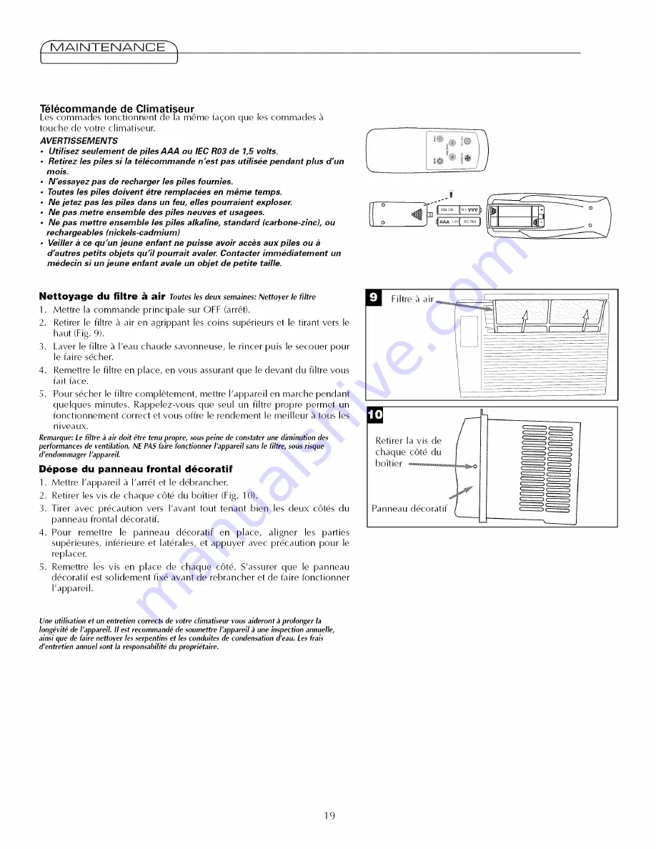 Fedders 23-23-0335N-007 s Скачать руководство пользователя страница 20