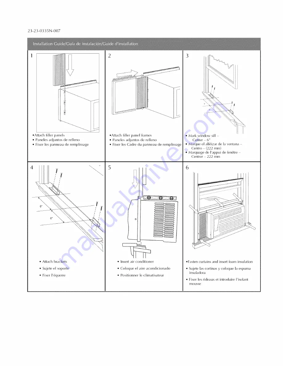 Fedders 23-23-0335N-007 s Installation & Operation Manual Download Page 24