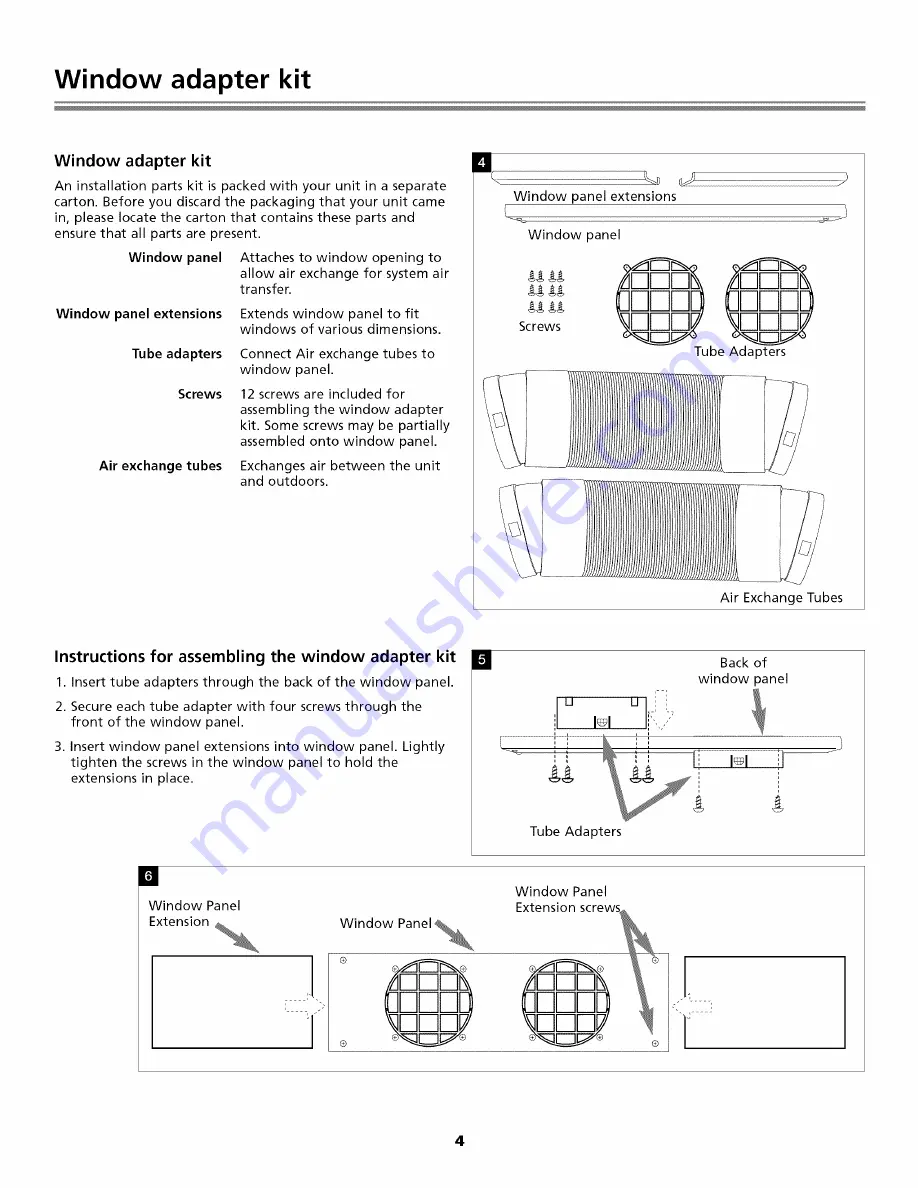 Fedders 23-23-0389N-002 s Скачать руководство пользователя страница 4