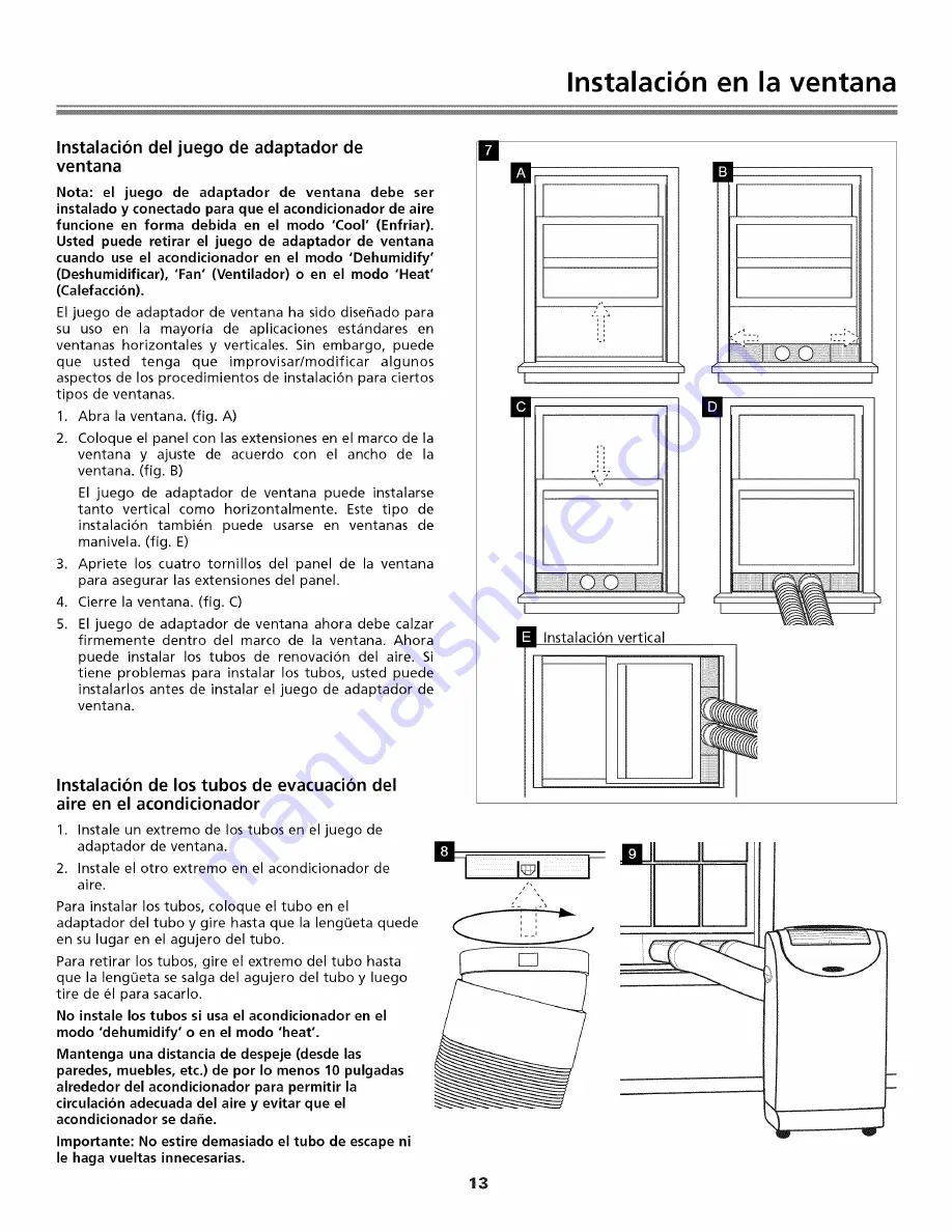 Fedders 23-23-0389N-002 s Скачать руководство пользователя страница 13