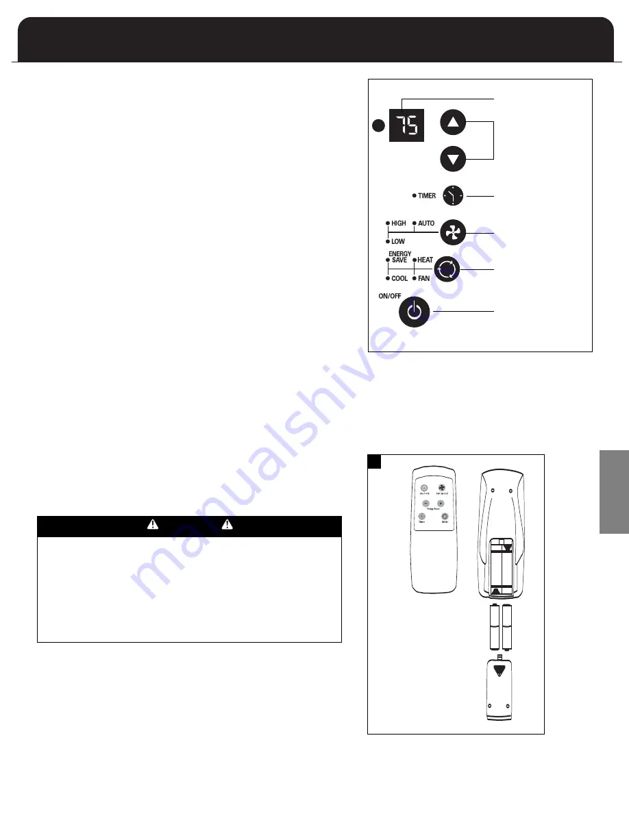 Fedders A6U10W2A Operating Instructions Manual Download Page 35