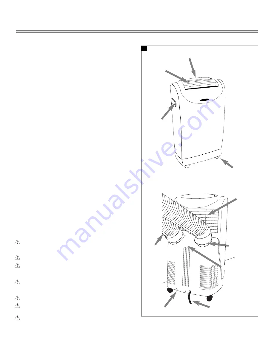 Fedders AEP09D2A Installation And Operation Manual Download Page 3