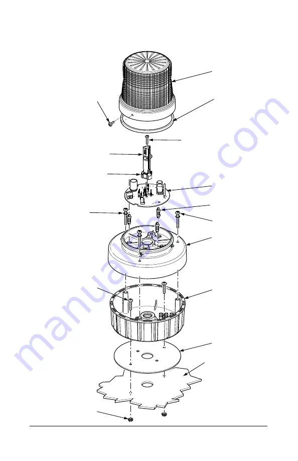 Federal Signal Corporation AV1-LED Installation And Maintenance Manual Download Page 28