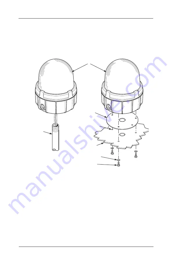 Federal Signal Corporation Commander 371LED-120A Installation And Maintenance Manual Download Page 8