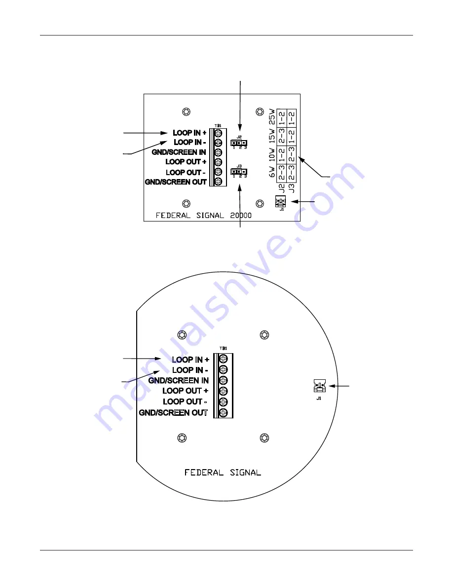 Federal Signal Corporation GEN-IIB/C User Manual Download Page 12