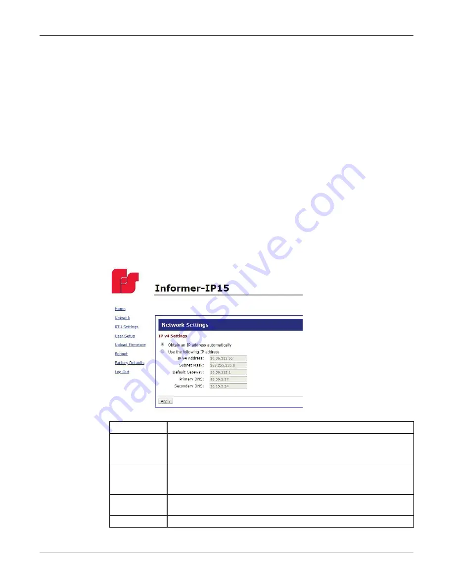 Federal Signal Corporation Informer15 Series Setup, Configuration, And Operation Manual Download Page 9