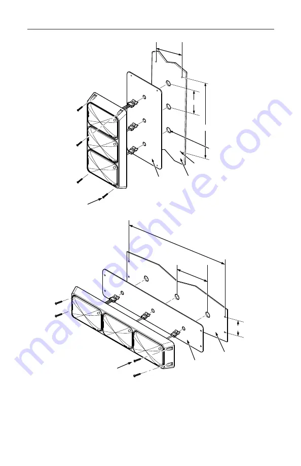 Federal Signal Corporation QuadraFlare QL64Z3V-LI Installation Manual Download Page 11