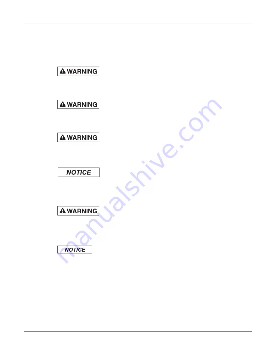 Federal Signal Corporation Reliant Installation Maintenance And Service Manual Download Page 16