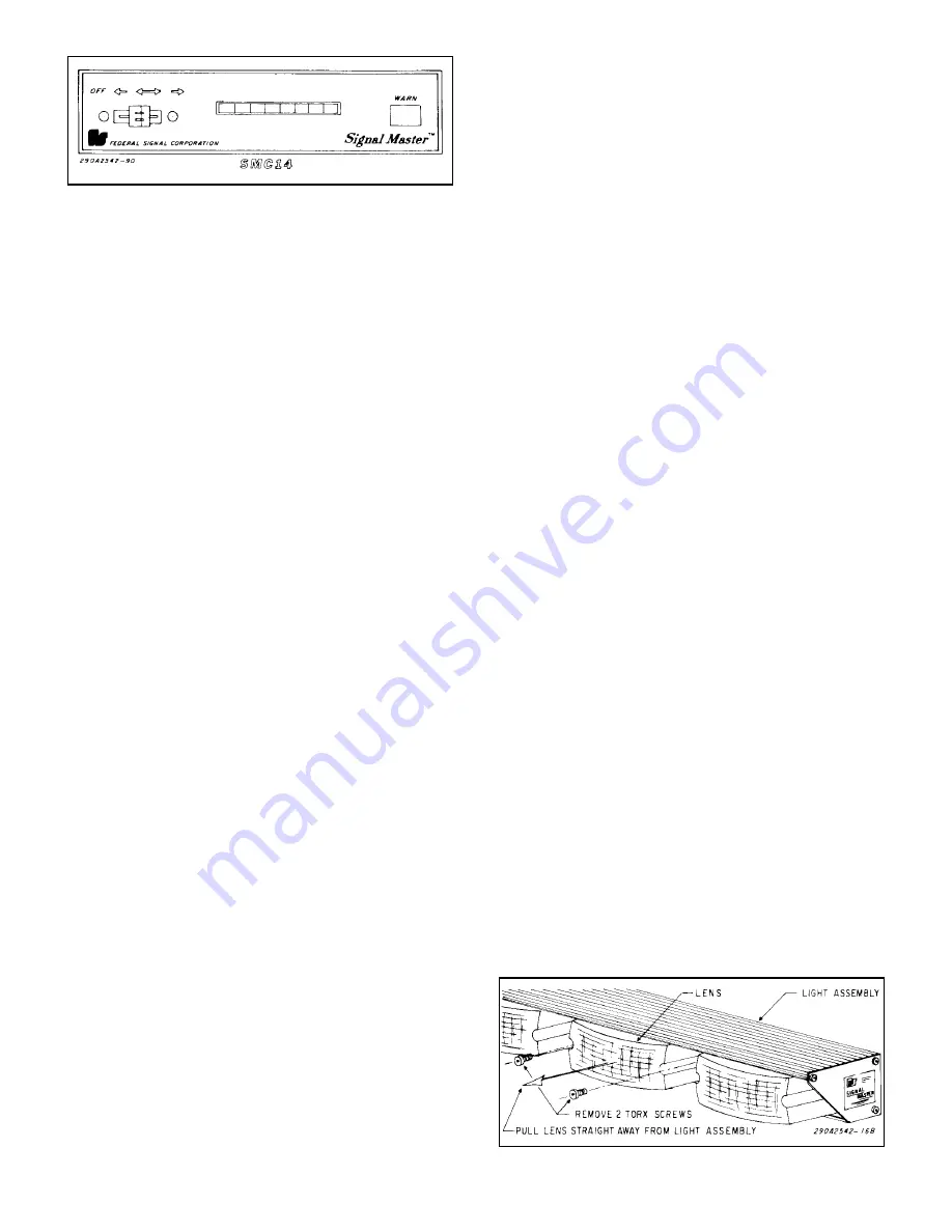 Federal Signal Corporation Signalmaster SMC14 Скачать руководство пользователя страница 4