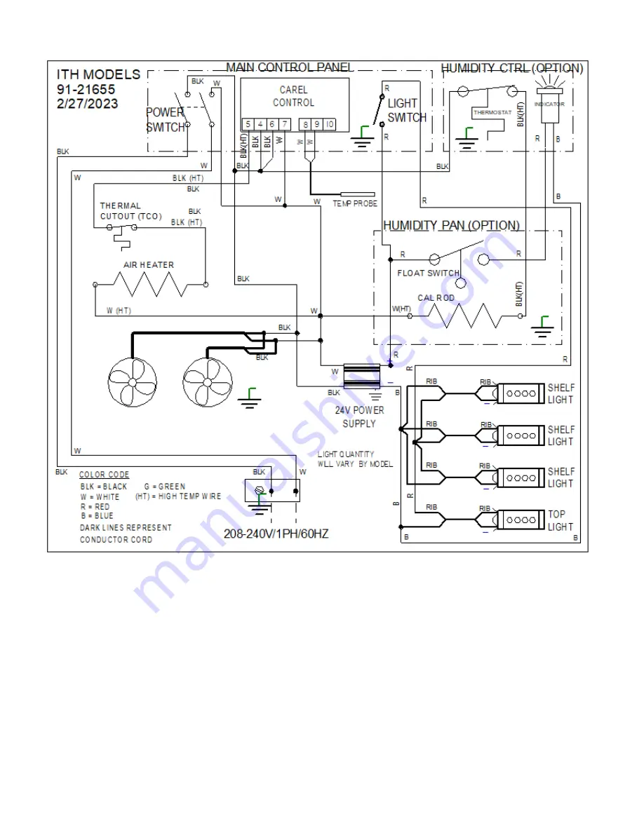 Federal ITH Installation & Operation Instructions Download Page 29