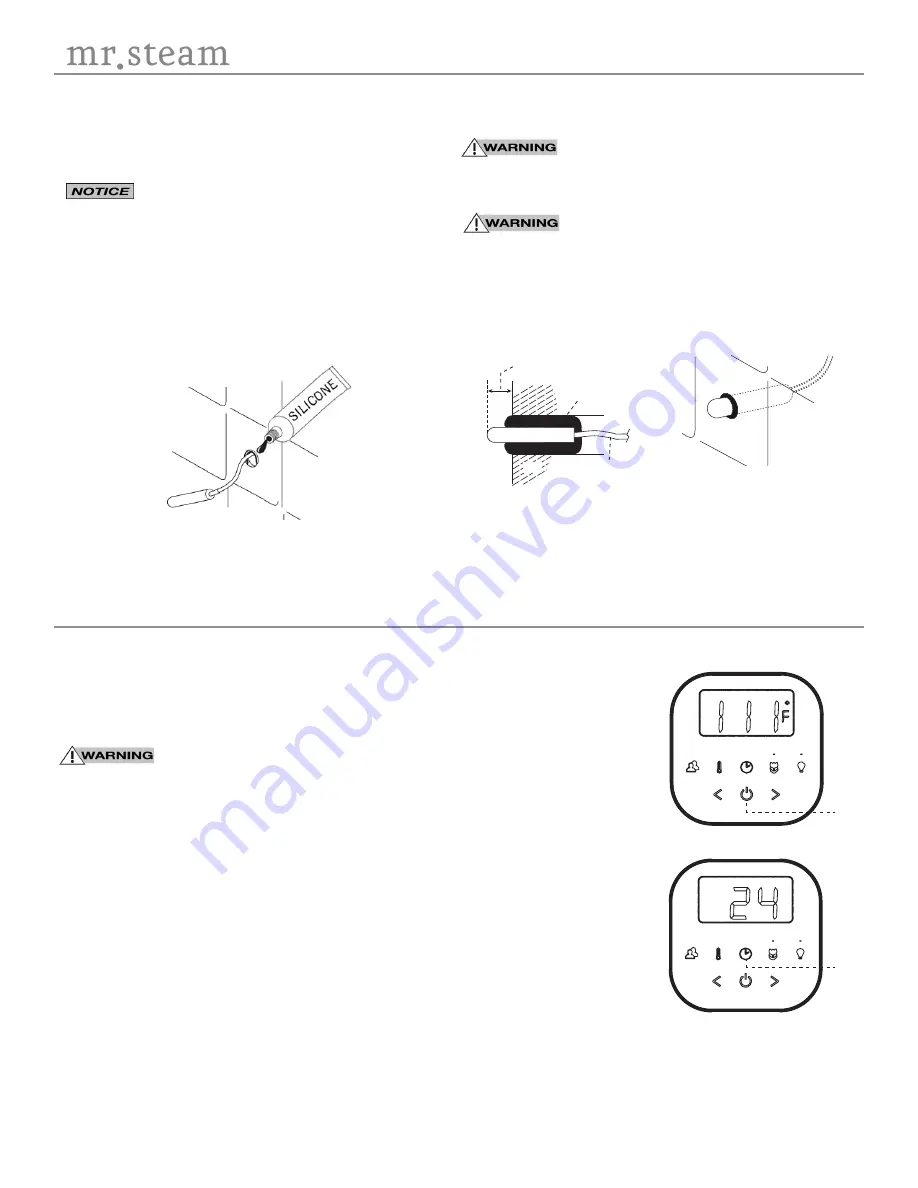 Feel Good mr. steam AirButler Installation, Operation & Maintenance Manual Download Page 7