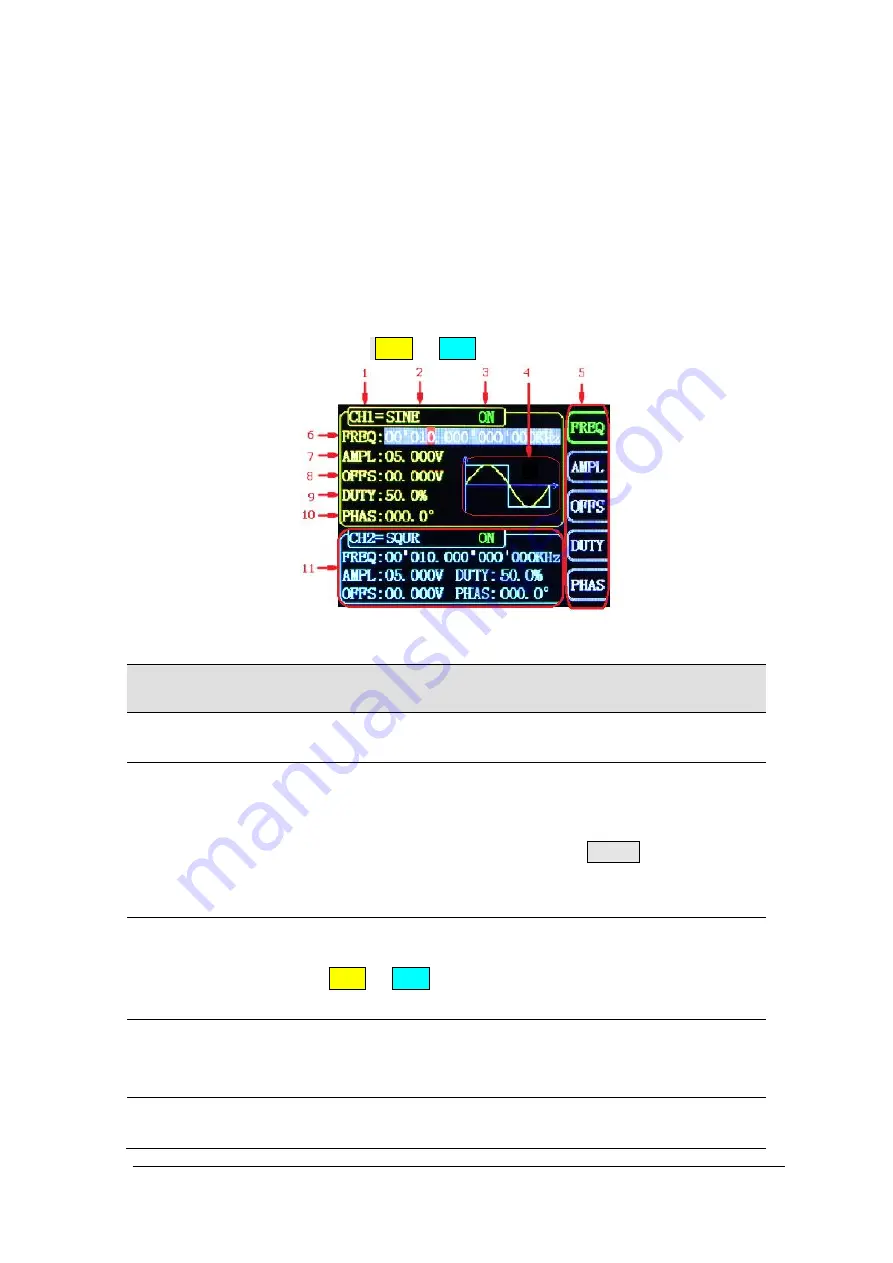 FeelElec FY6800 Series User Manual Download Page 13