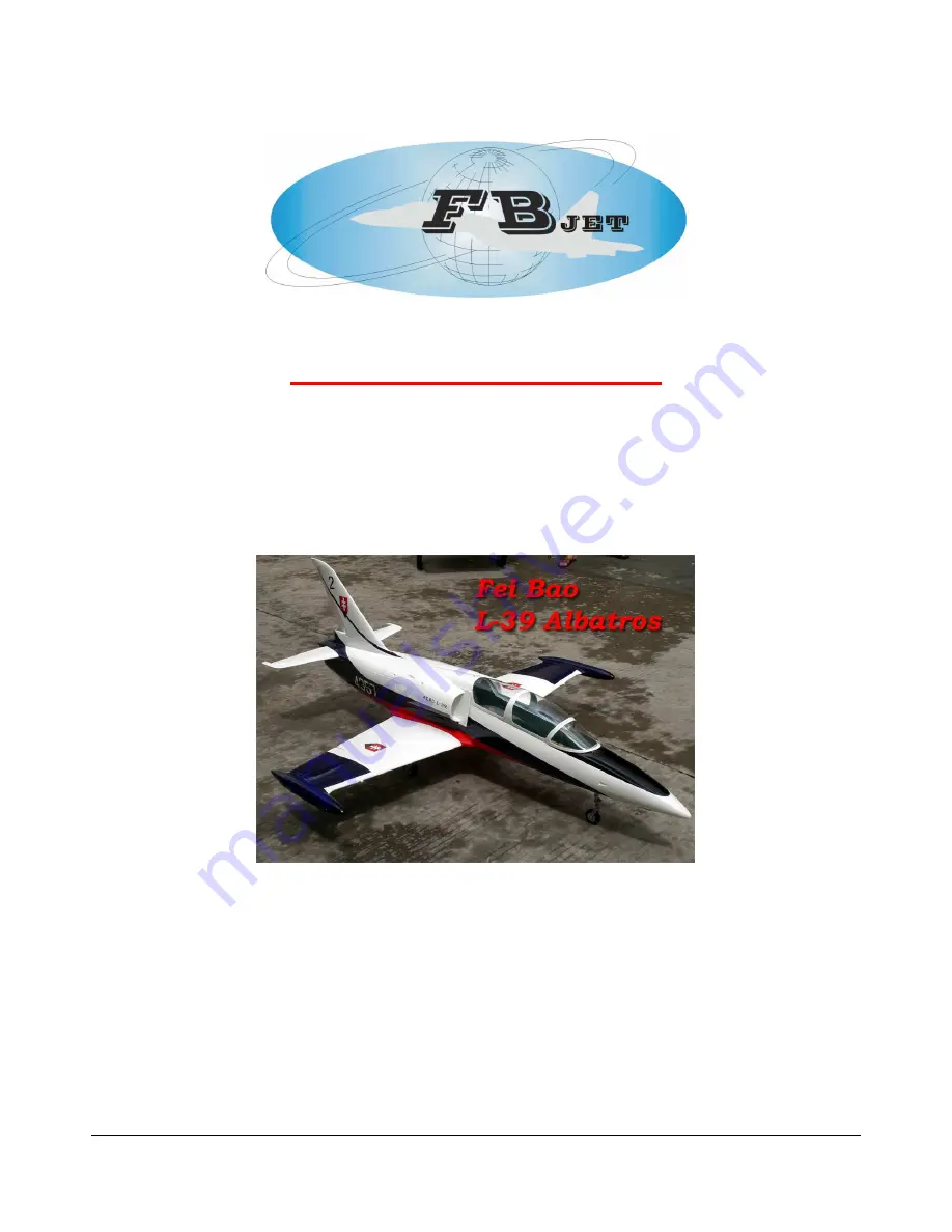 Fei Bao L-39 Assembly Manual Download Page 1