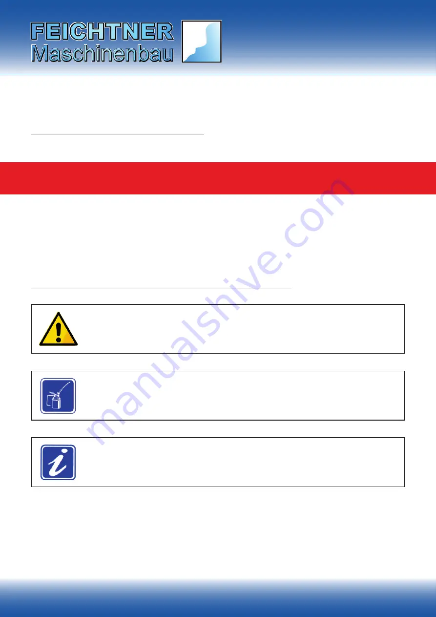 FEICHTNER LEIMO Operation Manual Download Page 4