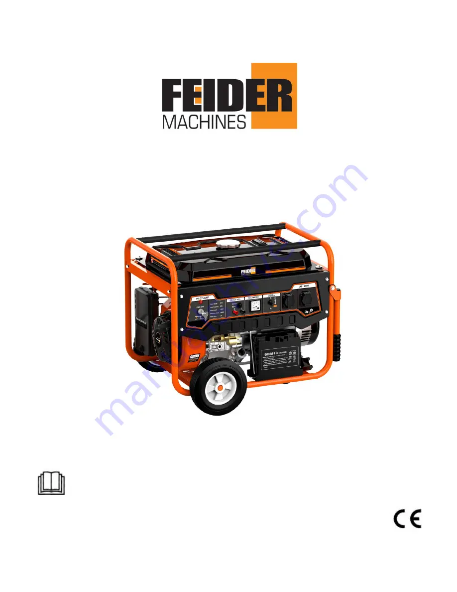 Feider Machines FG7000RE Instruction Manual Download Page 1