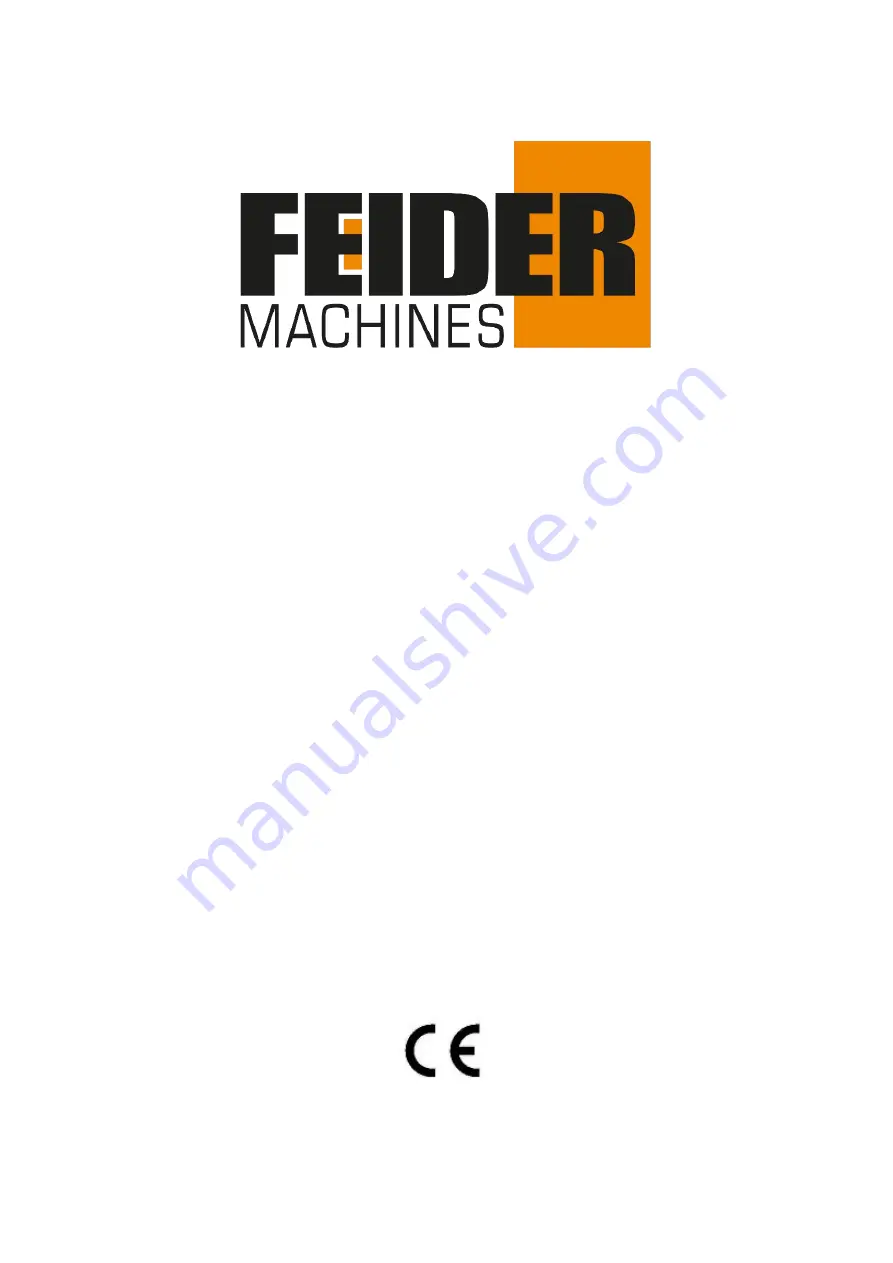 Feider Machines FTDT5170ZT Instruction Manual Download Page 18