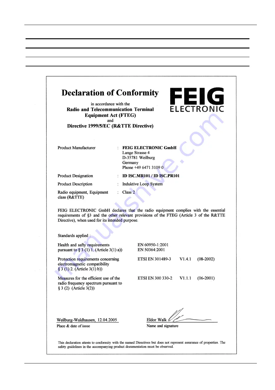 Feig Electronic OBID i-scan ID ISC.MR101-USB Installation Manual Download Page 15