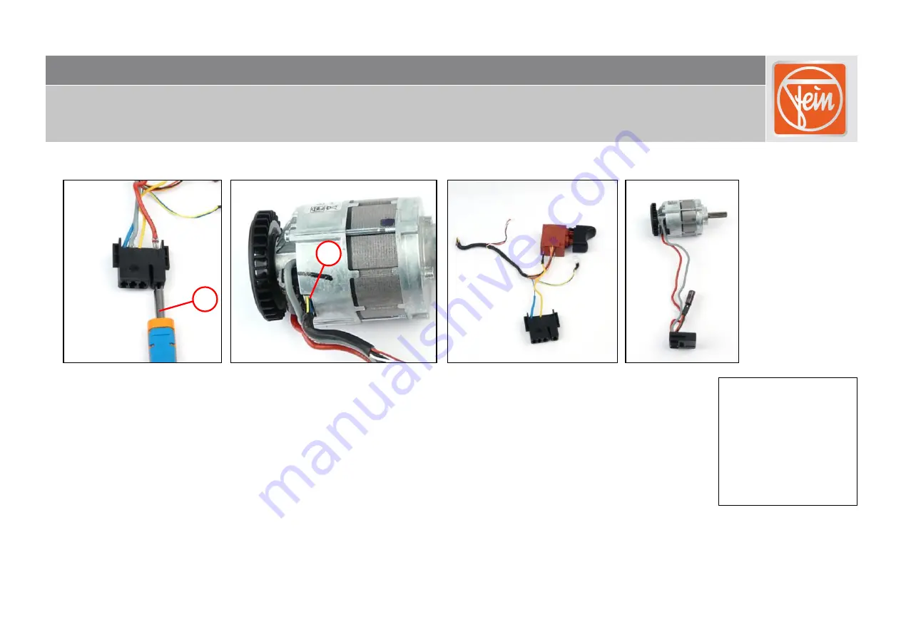 Fein ASCM 14 Repair Instructions Download Page 13