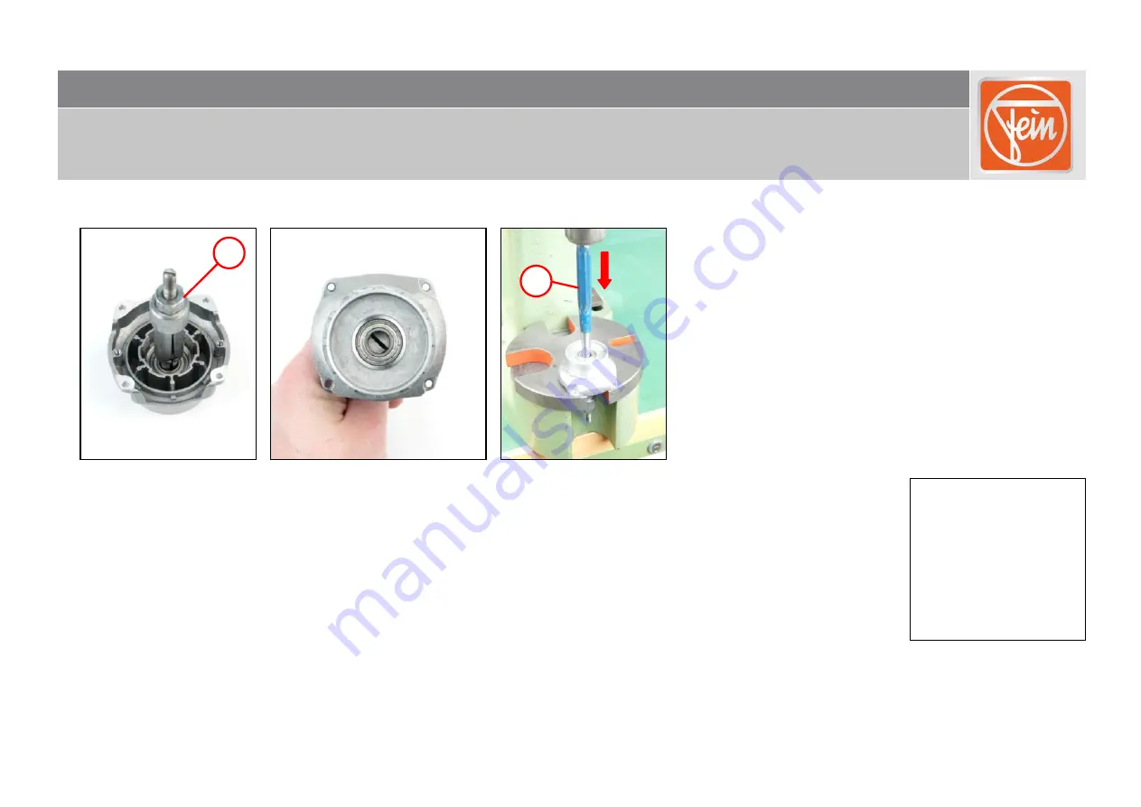 Fein ASCM 14 Repair Instructions Download Page 19