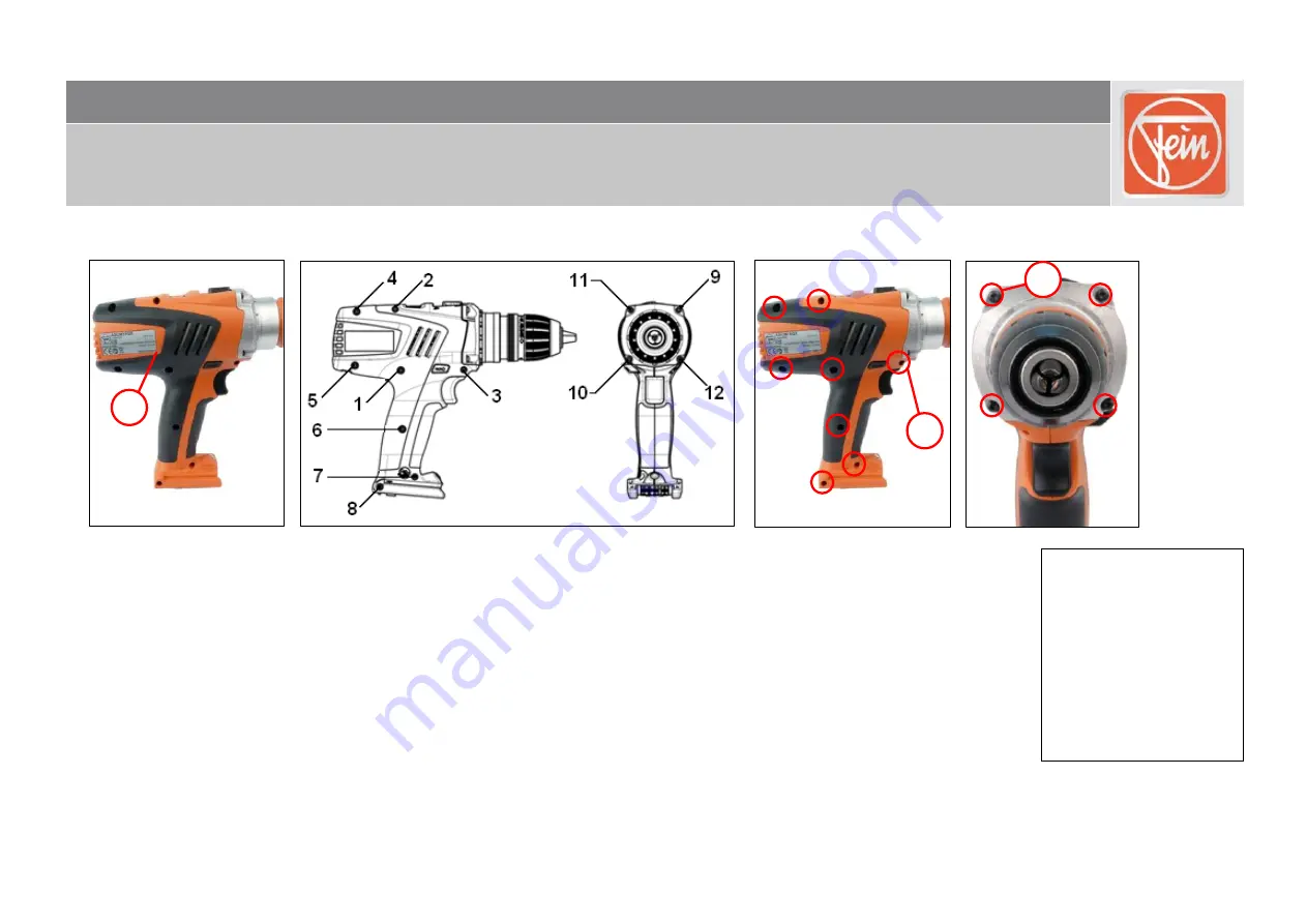 Fein ASCM 14 Repair Instructions Download Page 34