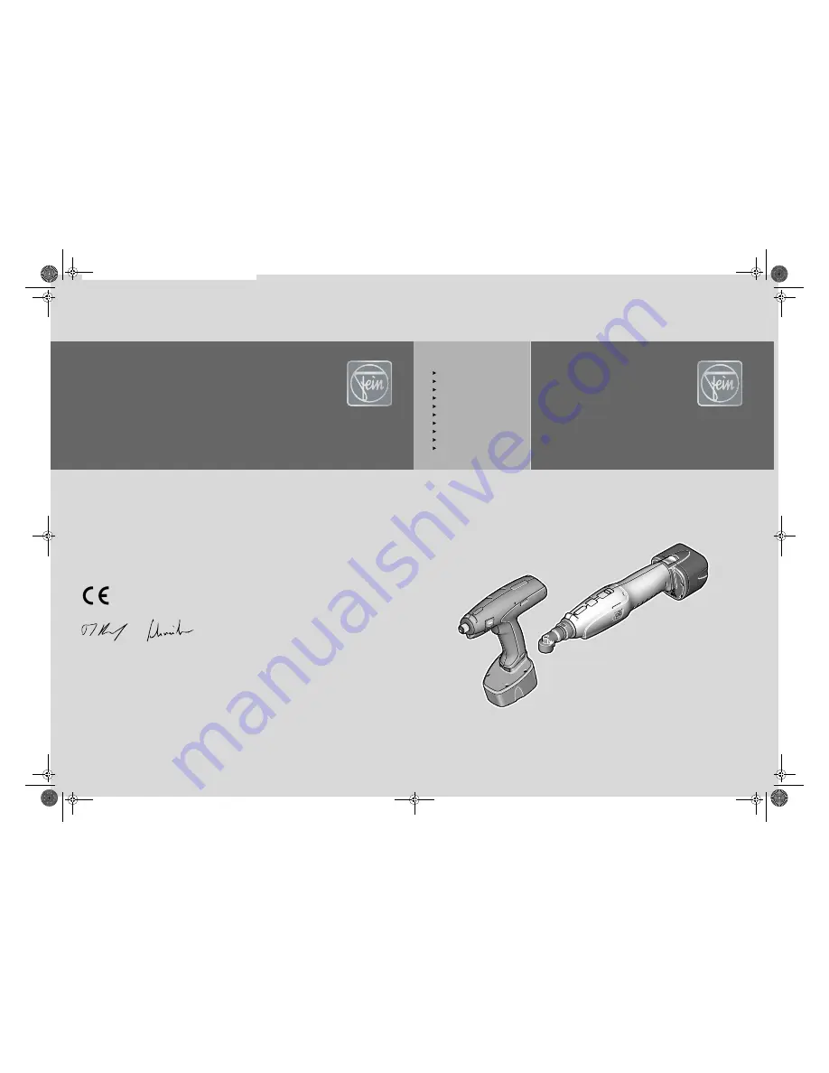 Fein ASM 12 Instruction Manual Download Page 1