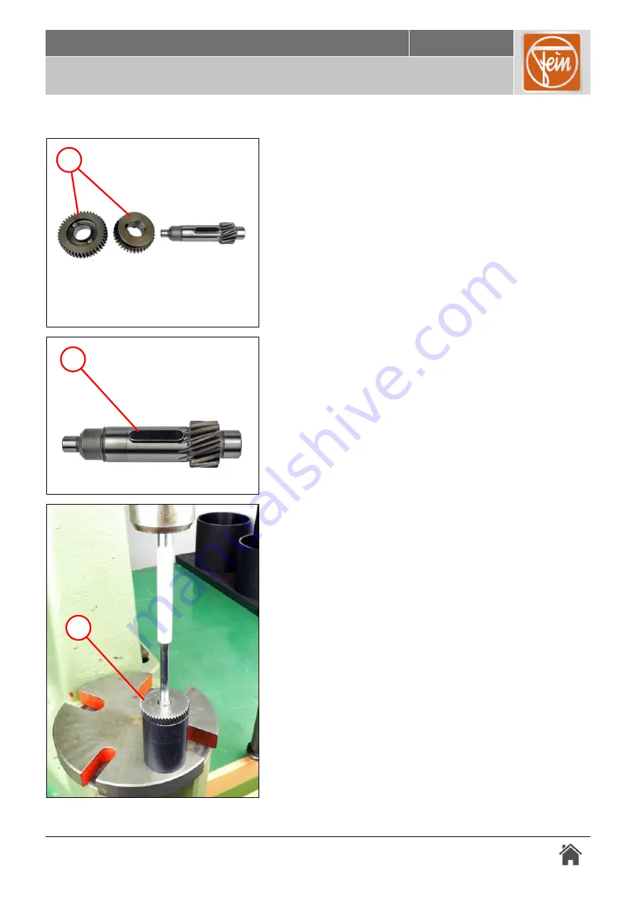 Fein KBE 52-2 M Repair Instructions Download Page 34