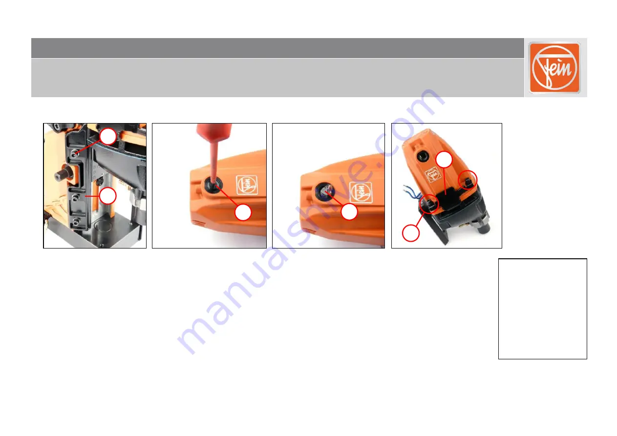 Fein KBE30 Repair Instructions Download Page 11