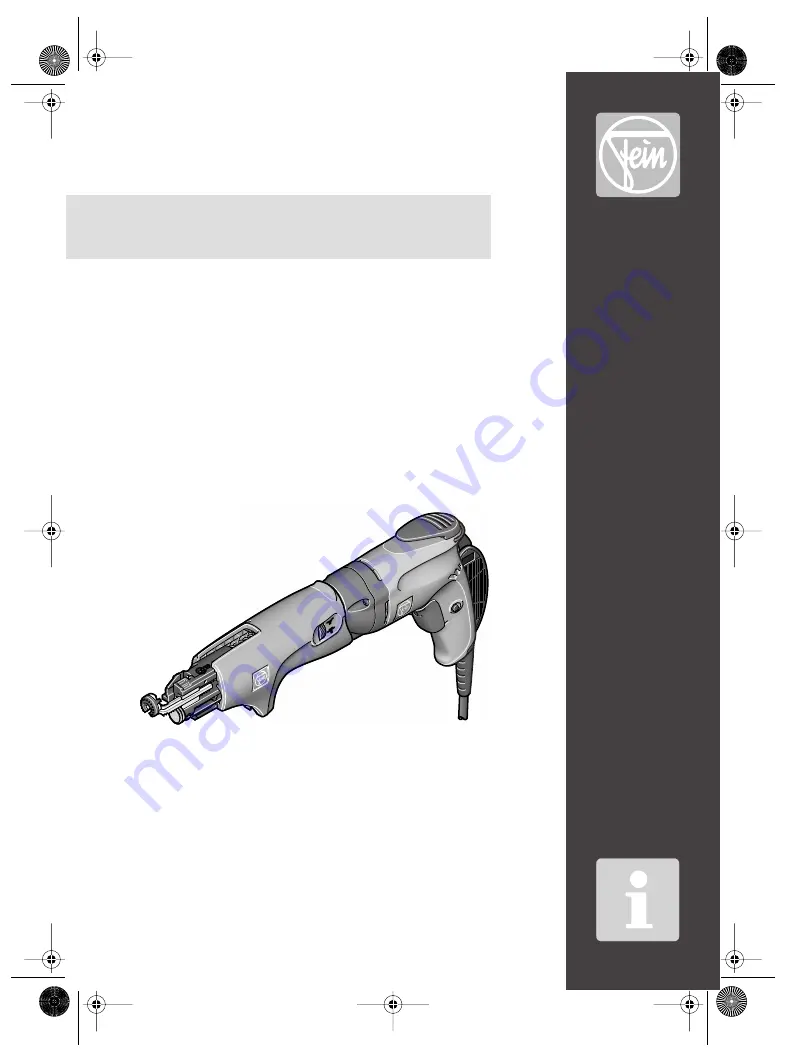 Fein SCT 5-40 M Скачать руководство пользователя страница 1