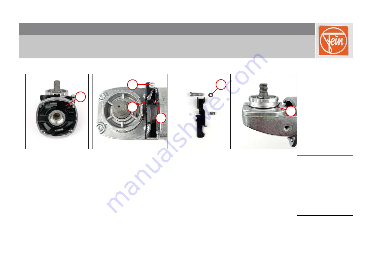 Fein WSG 11 R Repair Instructions Download Page 19