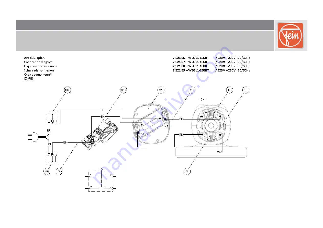 Fein WSG 11 R Repair Instructions Download Page 49