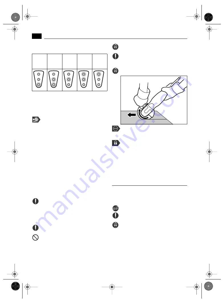 Fein WSG8-115 Instruction Manual Download Page 124