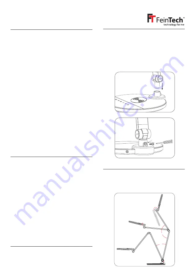 FeinTech LTL00620 Safety Instructions & Instruction Manual Download Page 3