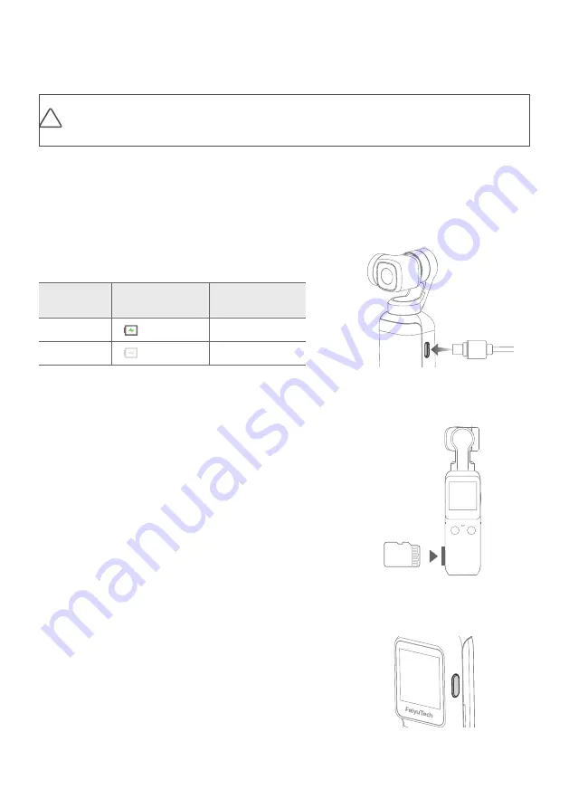 FeiYu Tech Feiyu pocket Instructions Manual Download Page 5