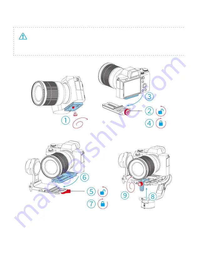 FEIYUTECH AK2000S Instruction Manual Download Page 8