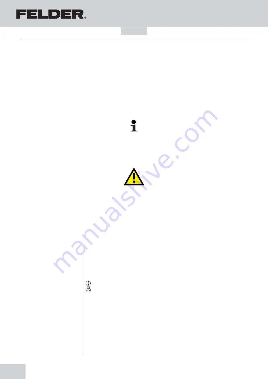 Felder AF 12 Operating Manual Download Page 2