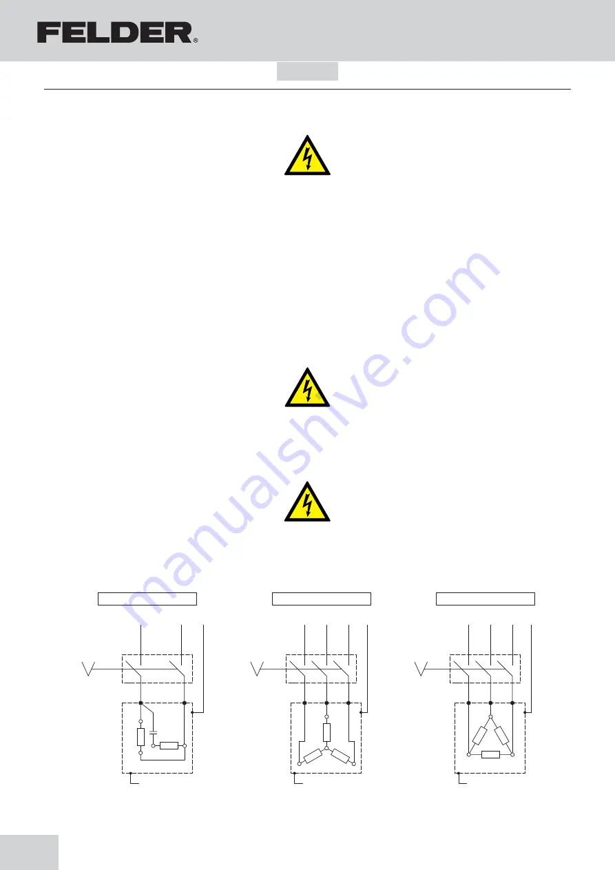 Felder AF 12 Operating Manual Download Page 42