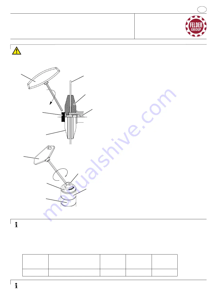 Felder Quick-Lock Saw Blade Quick-Change System Скачать руководство пользователя страница 11