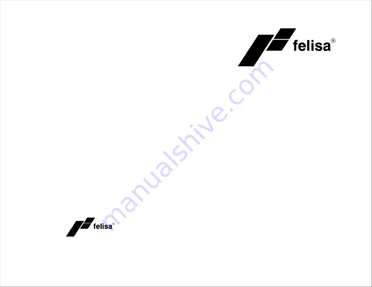 felisa FE-340 Owner'S Manual Download Page 1