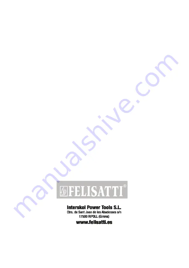 Felisatti APF200/1010E Operating Instructions Manual Download Page 24