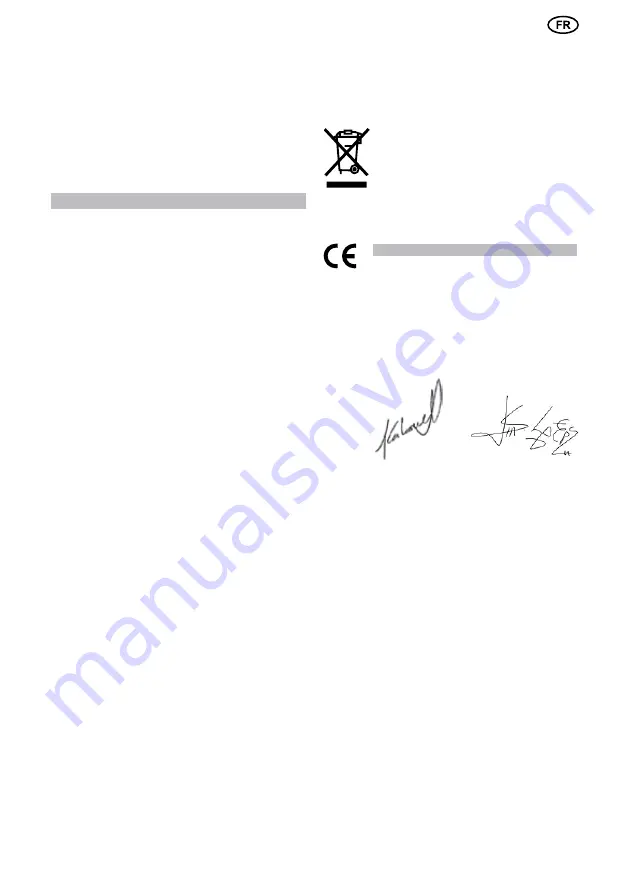 Felisatti JS120/710VE Operating Instructions Manual Download Page 15