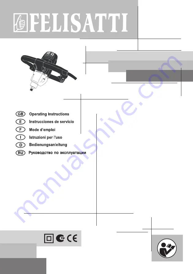 Felisatti MF1050VE2 Operating Instructions Manual Download Page 1