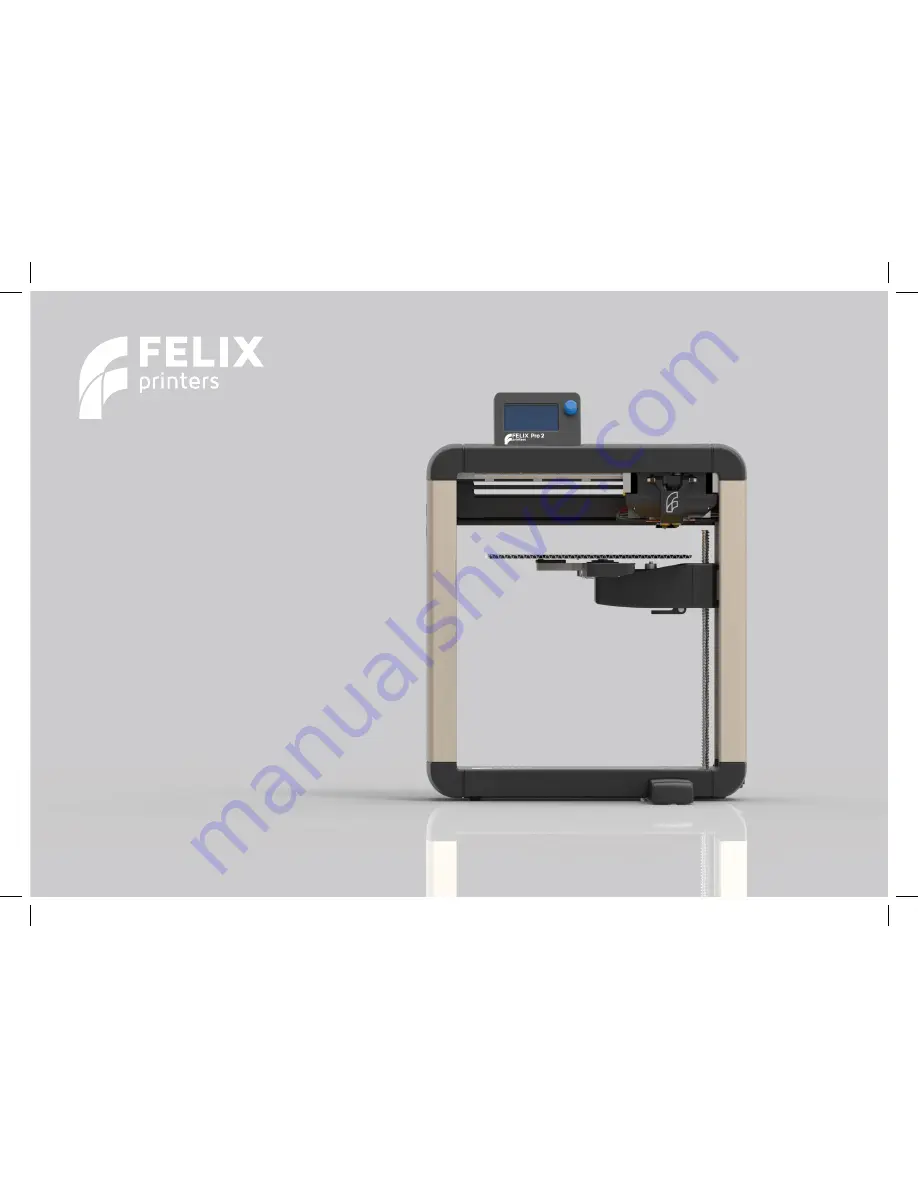 FELIXprinters FELIX Pro 2 Quick Start Manual Download Page 1